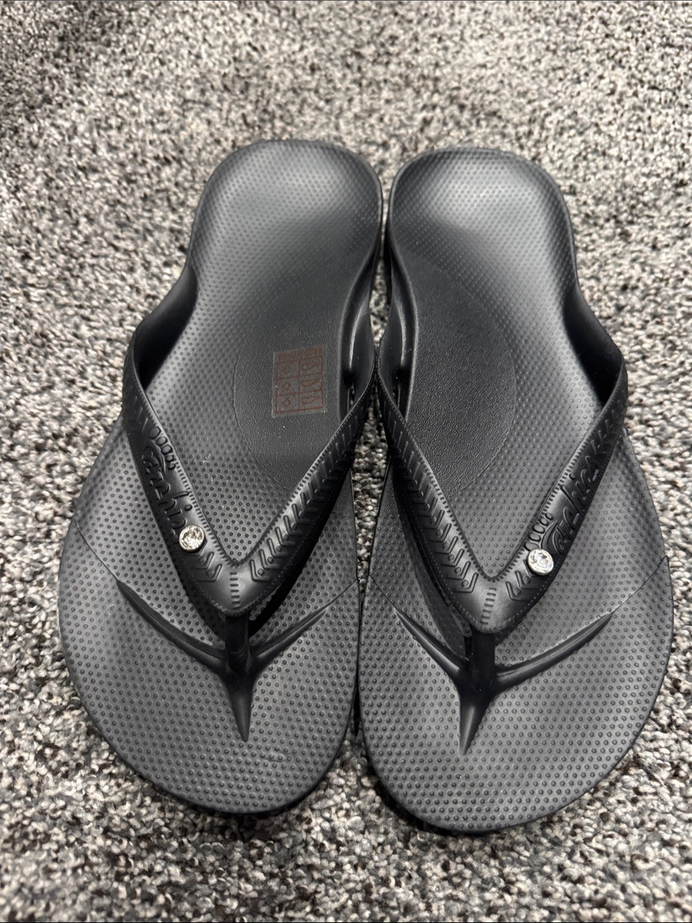 Women’s Black Comfort Flip Flop Sandals